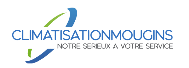 Logo de SOSclim06, entreprise de dépannage de climatisation, avec un flocon bleu, une feuille verte et une maison stylisée, symbolisant fraîcheur, écologie et confort.